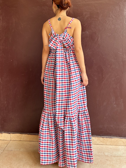 バックリボンドレス (Size M/L)