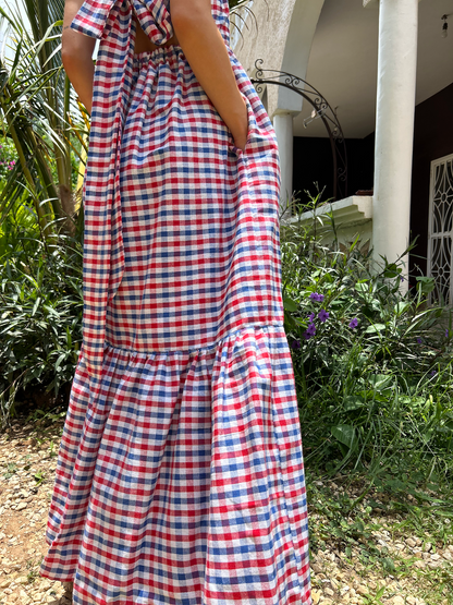 バックリボンドレス (Size M/L)