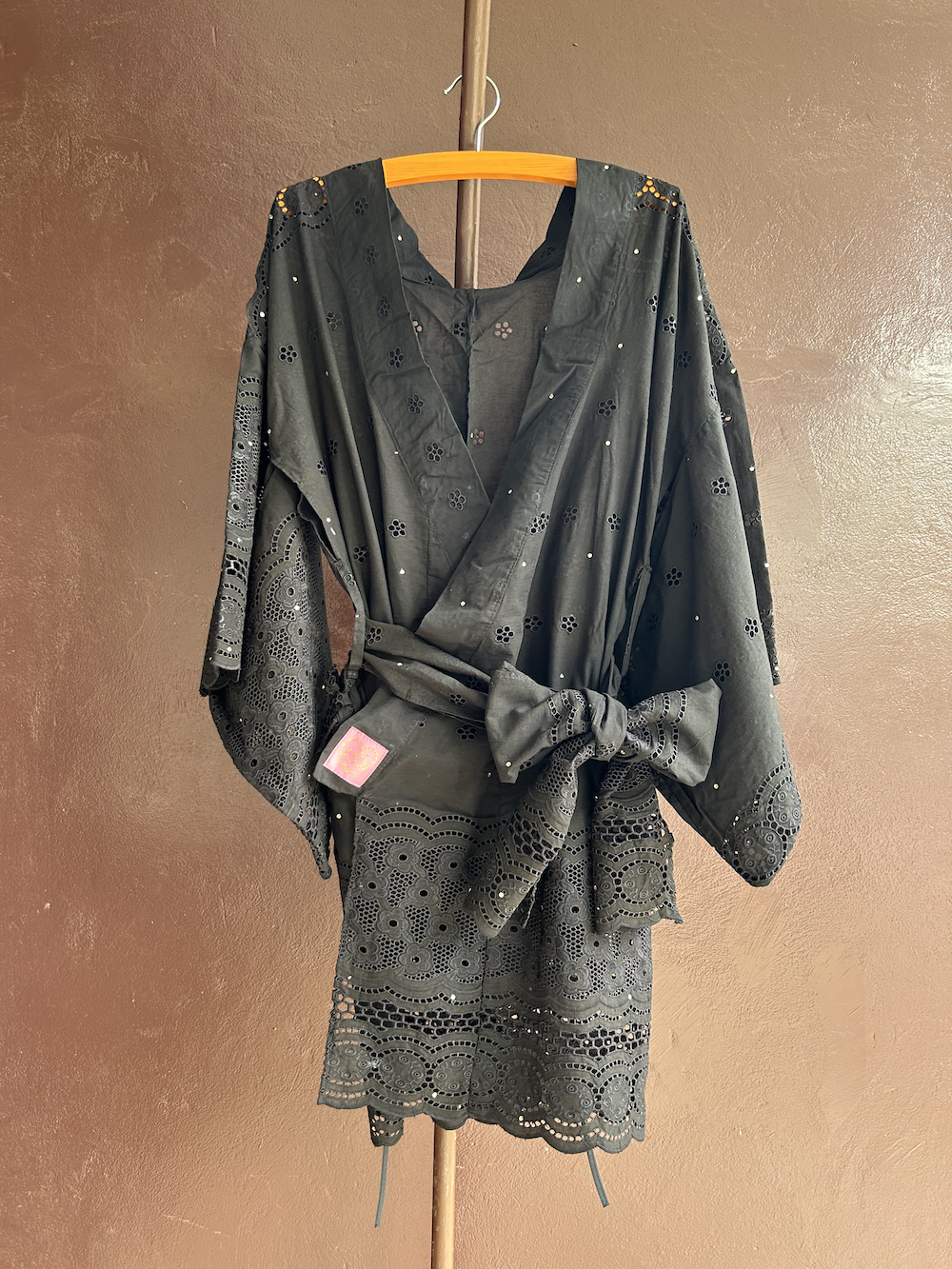 YUKATA BRODER / BLACK