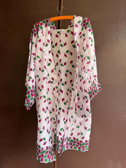 YUKATA VOILE | Bougainvillea