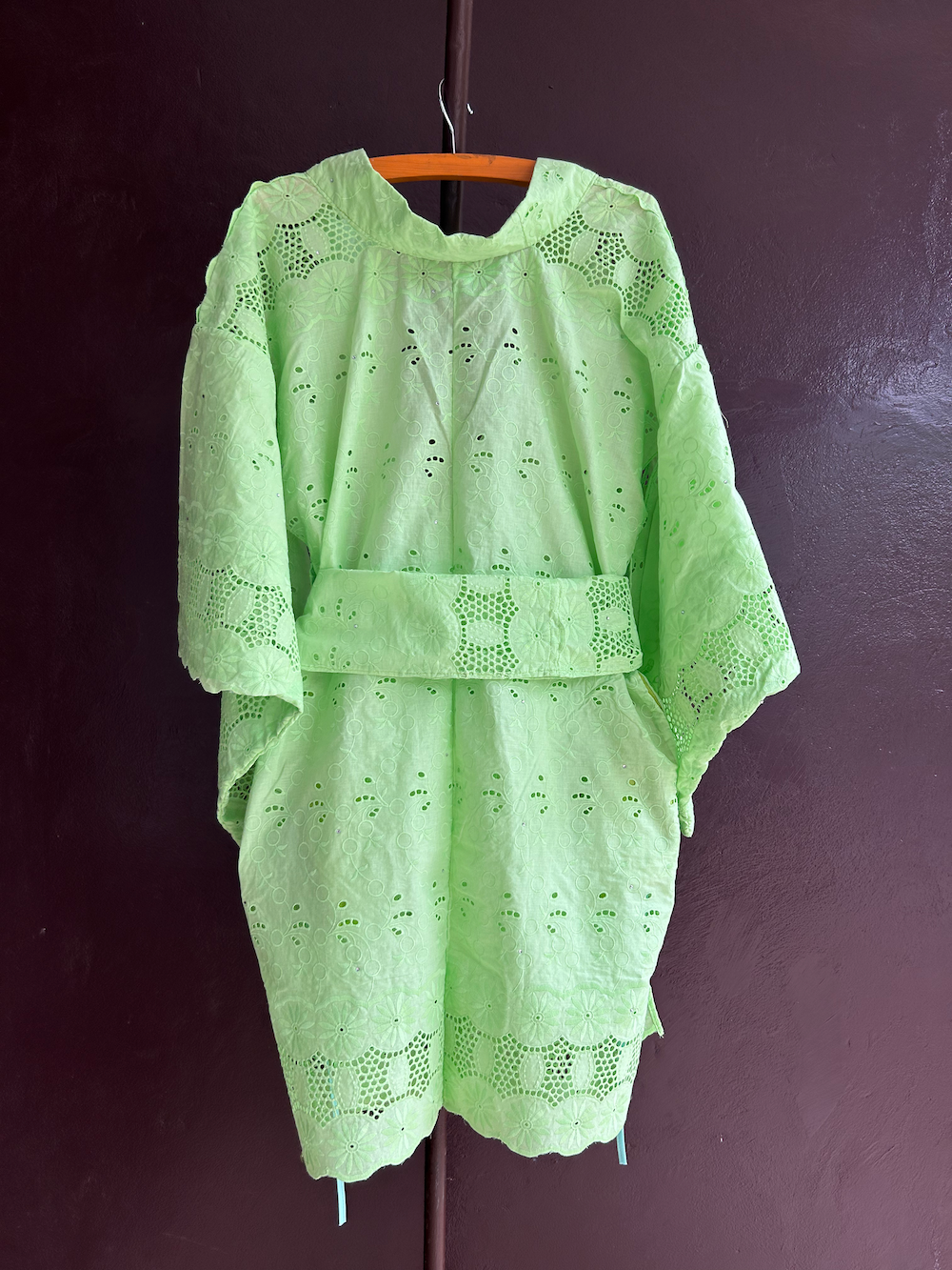 YUKATA BRODER / GREEN