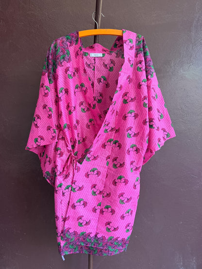 YUKATA VOILE | Bougainvillea