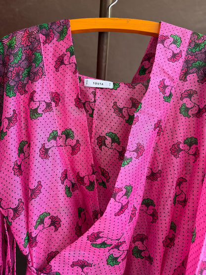 YUKATA VOILE | Bougainvillea