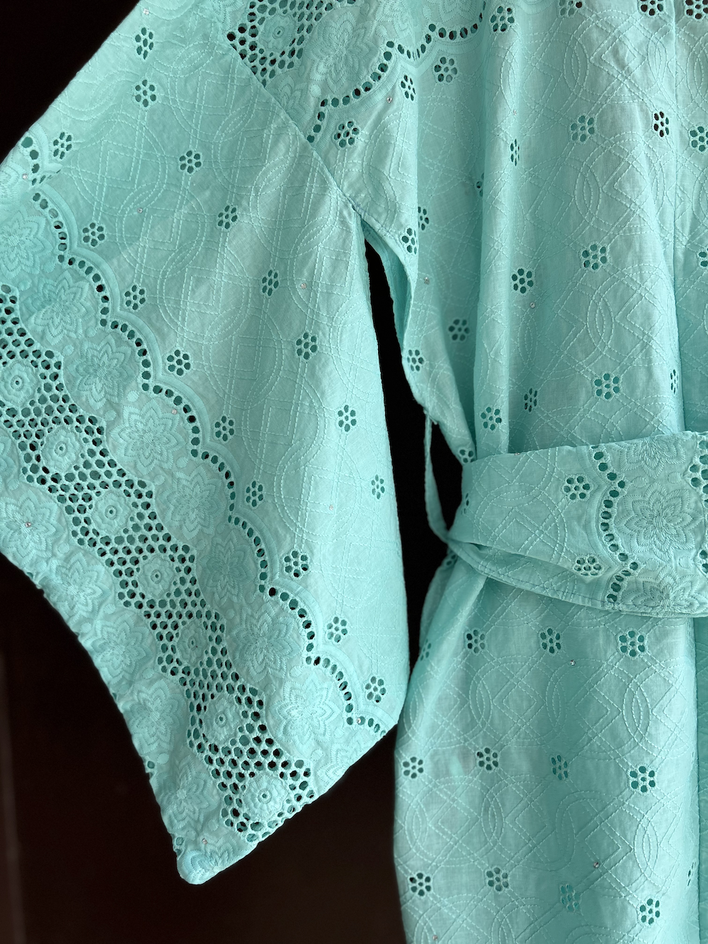 YUKATA BRODER / LIGHT BLUE