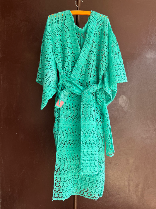 YUAKATA BRODE / BAMBOO GREEN