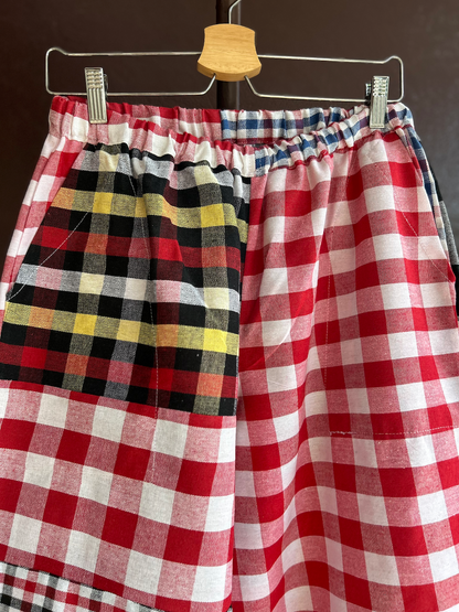 パッチワークパンツ / Lサイズ