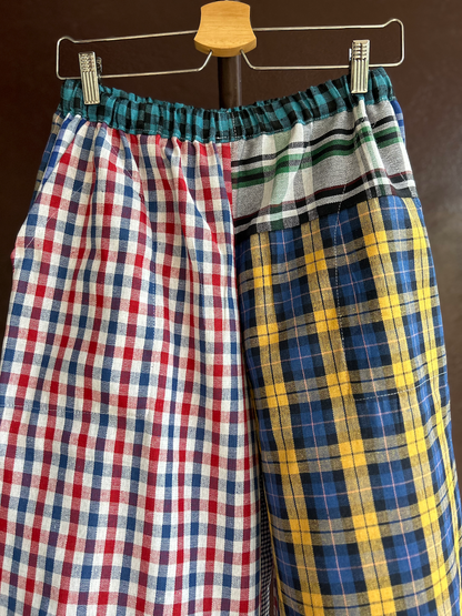 パッチワークパンツ / Lサイズ