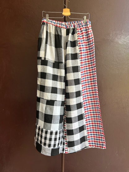 Patchwork pants / XL size