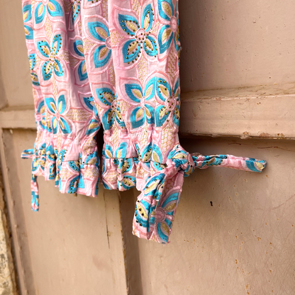 ビジュー付き刺繍ショーツ (Size S)