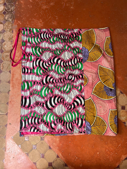 リバーシブルラップスカート（Size FREE）/ Long