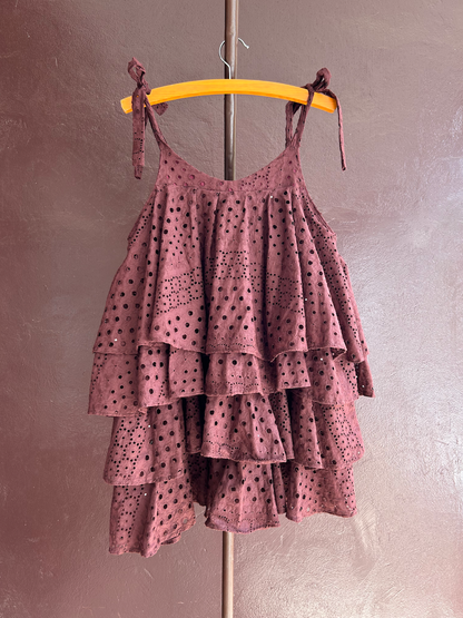 4-tier volume dress (Size S/M) 