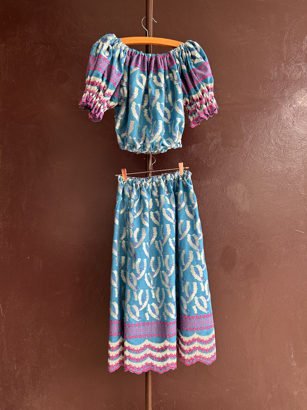 Decollete Floral Ensemble (Size S/M)