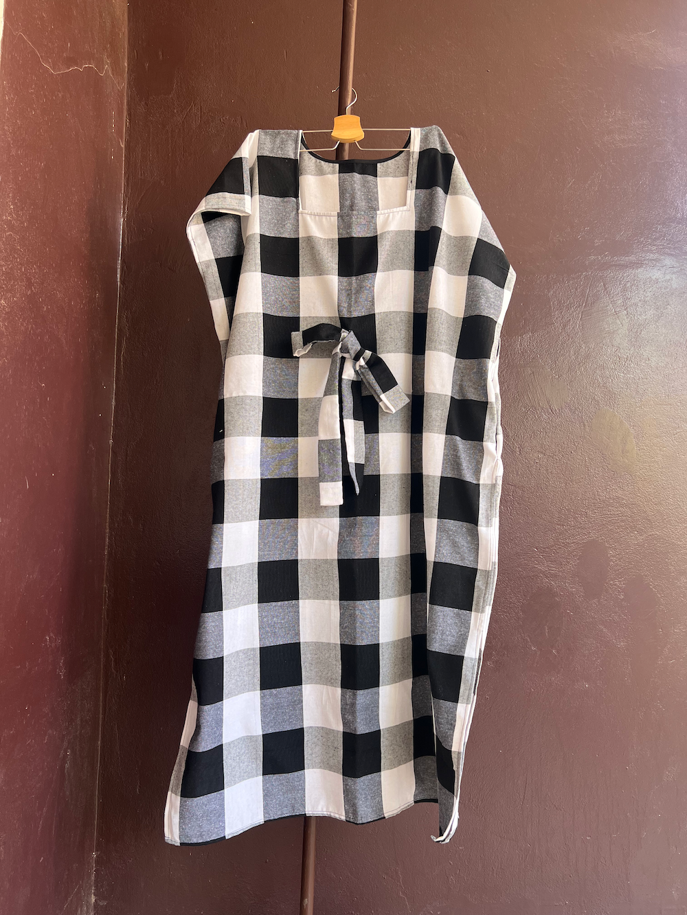 Bou Bou Tan/ ロング（黒白チェック４種類）