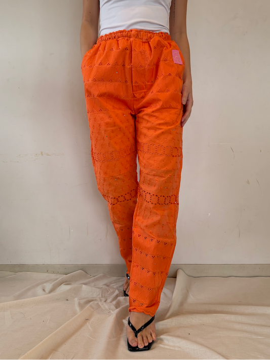 ルーズフィットストレートパンツ