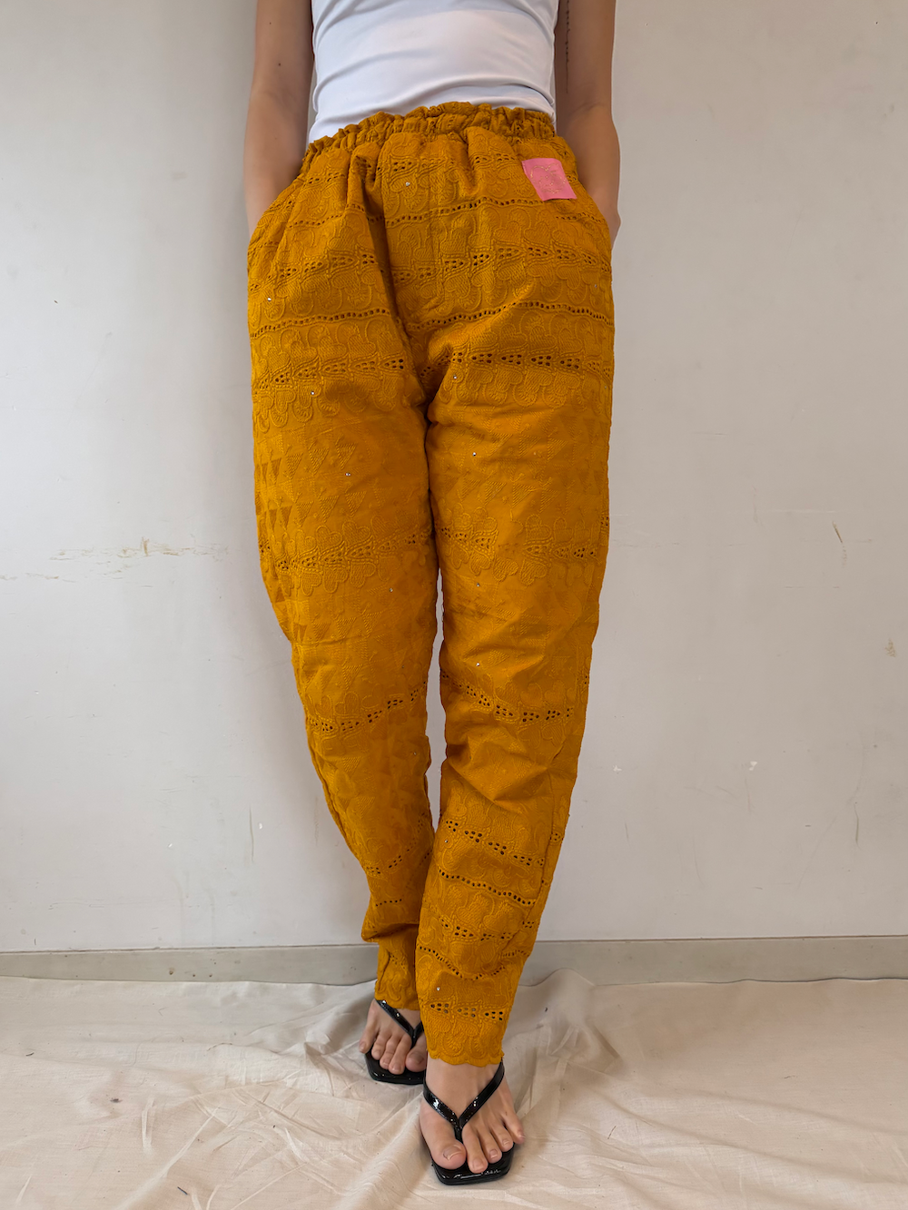 Relaxed Fit Straight Leg Pants