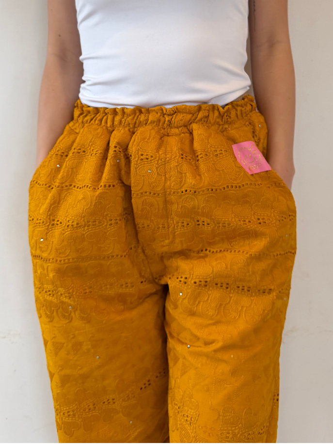 Relaxed Fit Straight Leg Pants