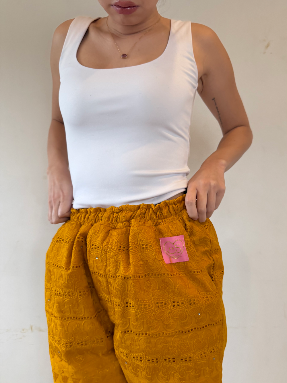 Relaxed Fit Straight Leg Pants