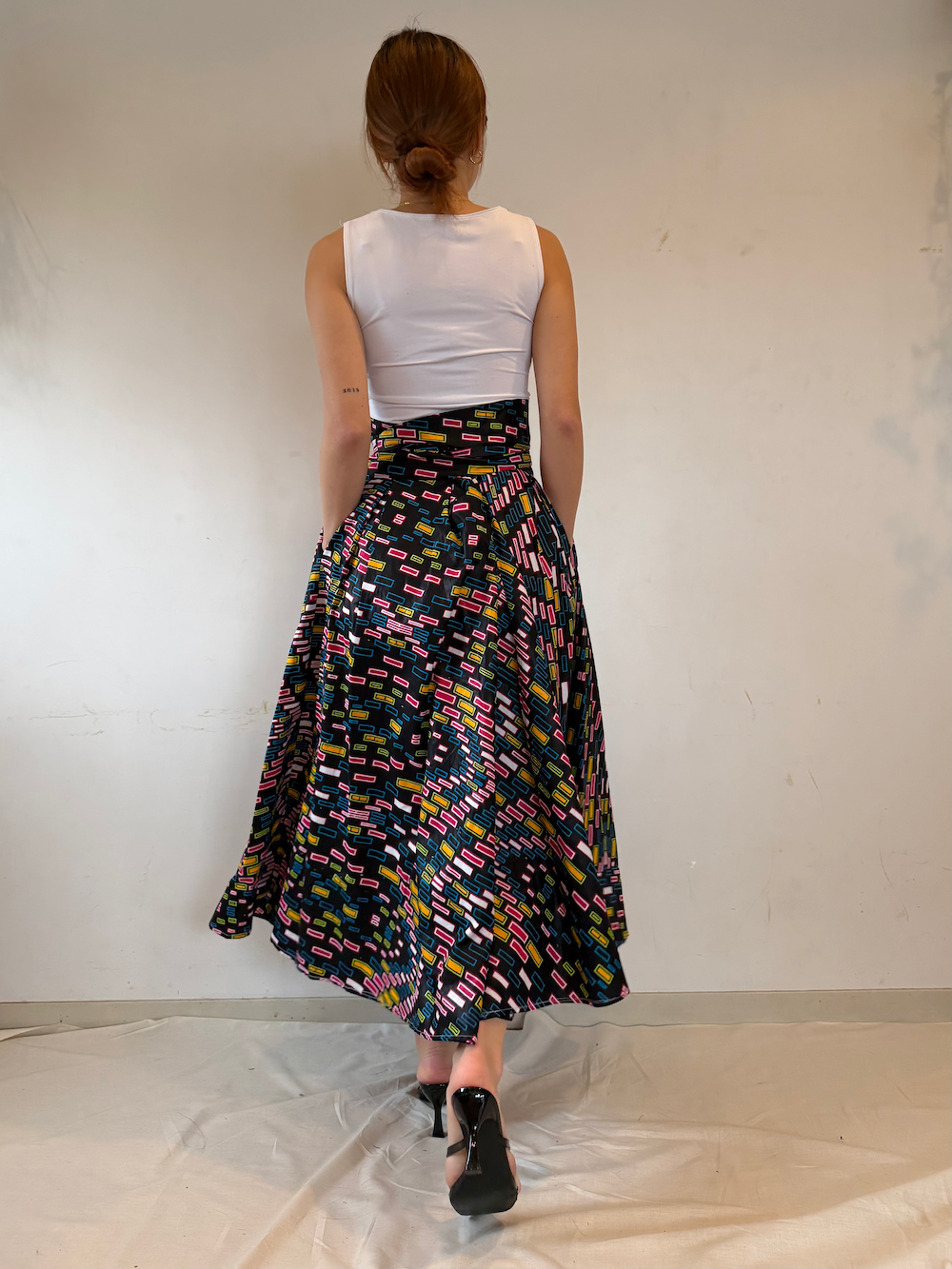 リボンサーキュラススカート