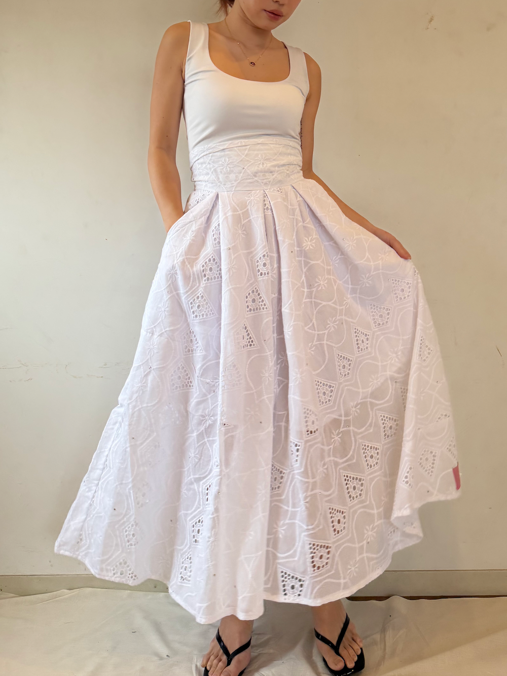 リボンサーキュラススカート