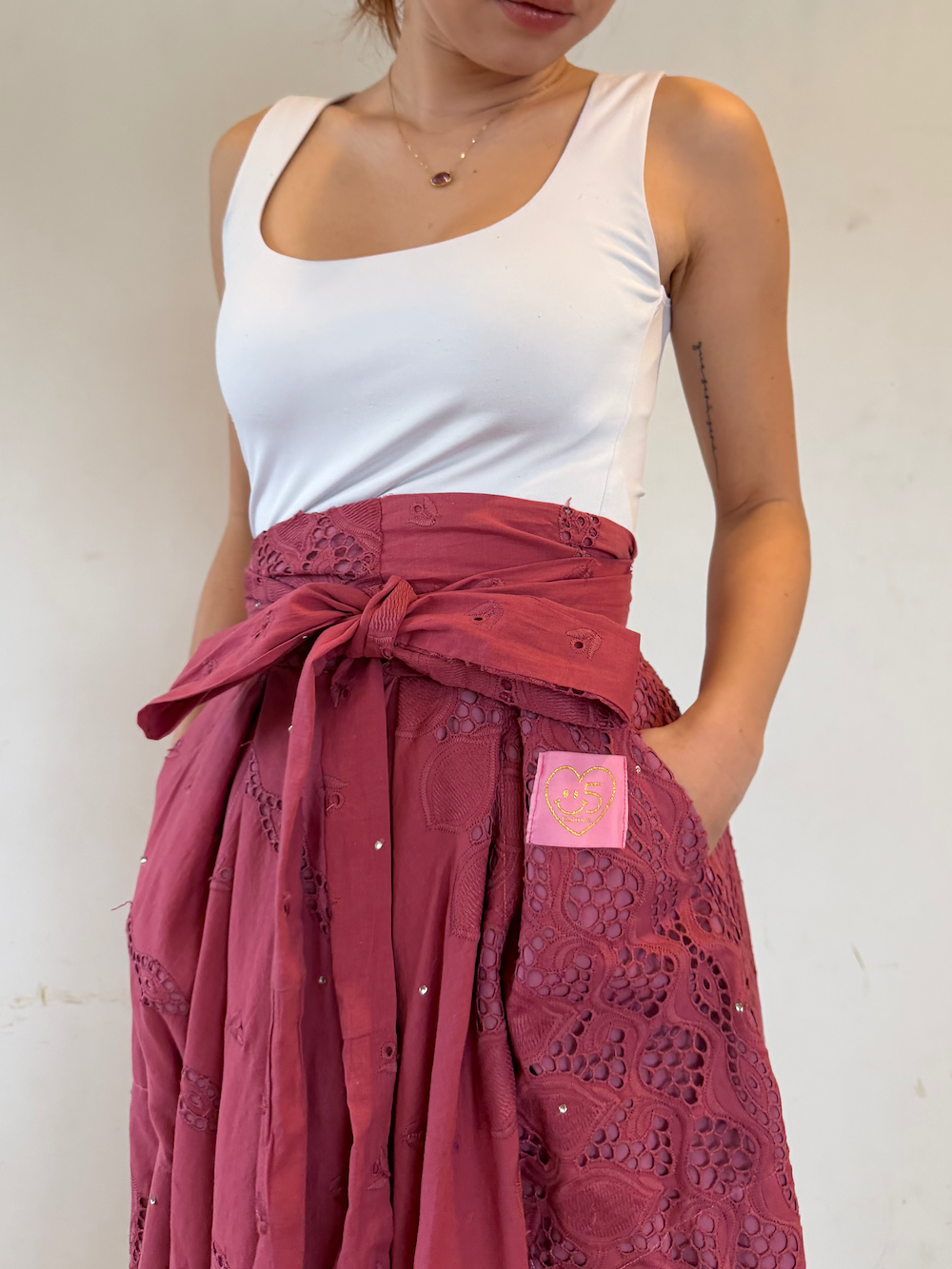 リボンサーキュラススカート