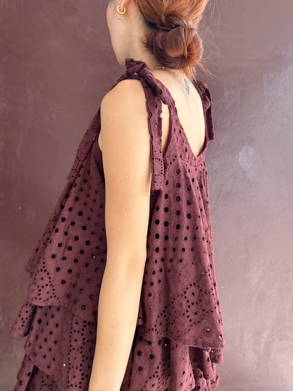 4-tier volume dress (Size S/M) 