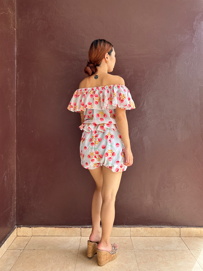 フリルコンビネゾン (Size M/L) / Short