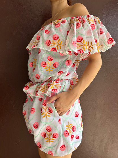 フリルコンビネゾン (Size M/L) / Short