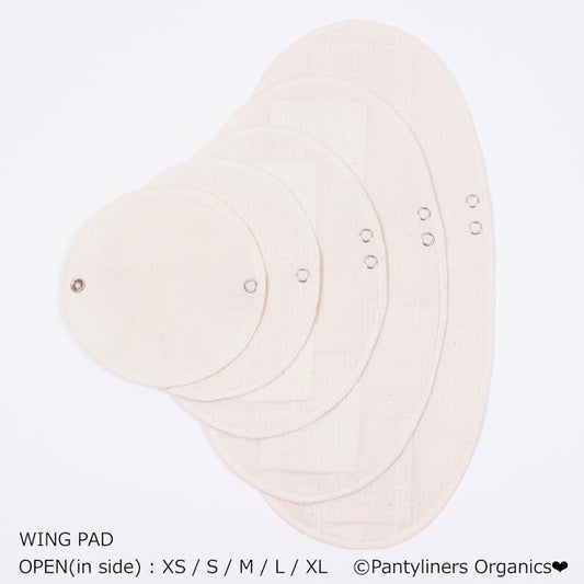With wings